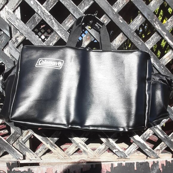 Coleman Stove Carry Case Zipper Close Protective Cover 12.5x21x5 Side Pockets - Picture 8 of 9